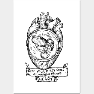 Washing Machine Heart - Illustrated Lyrics Posters and Art